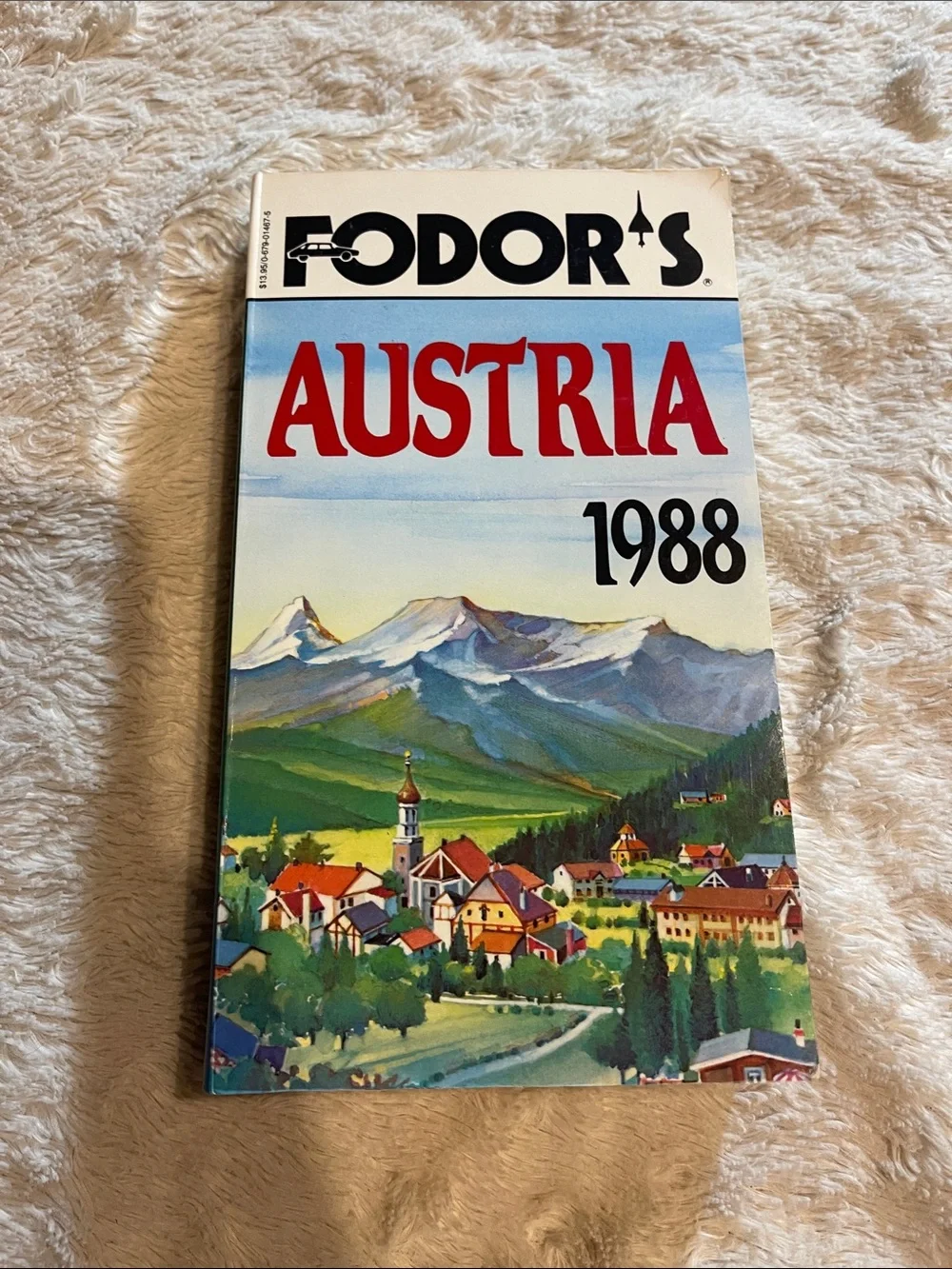 Austria 1988 Vintage Travel guide FODORS